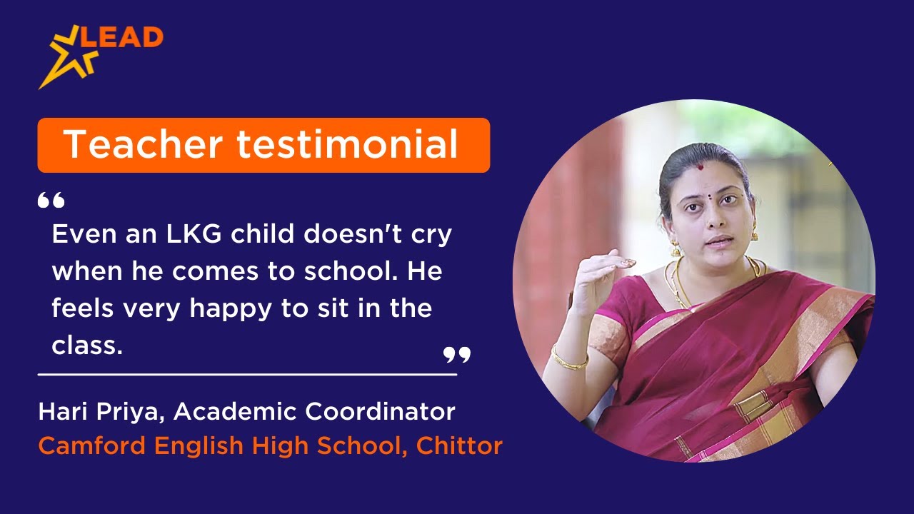 The Academic Coordinator of Camford English High School shares LEAD's impact on her school | LEAD