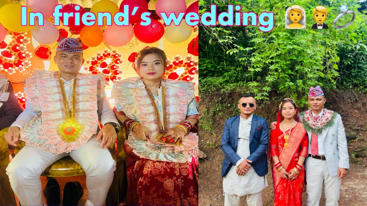 Attending in friend’s wedding celebration 👰🤵💍// sorry for the late(post) upload 😪/// DBT Magar