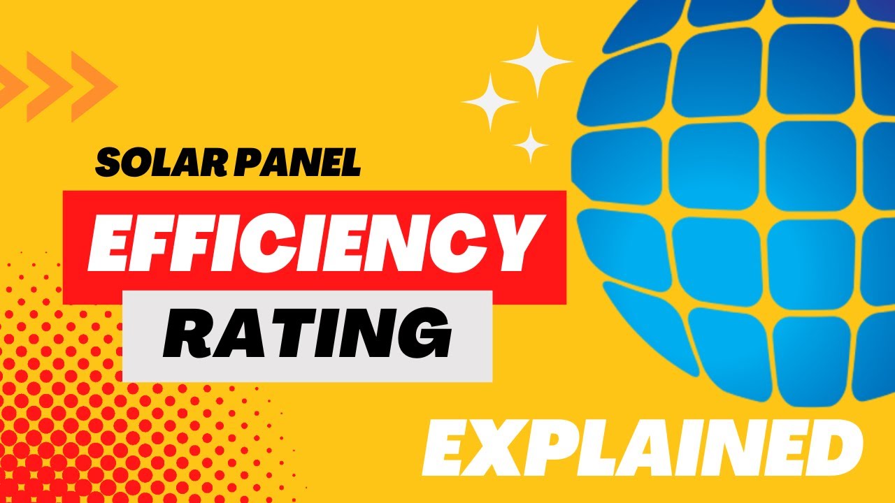 solar efficiency rating