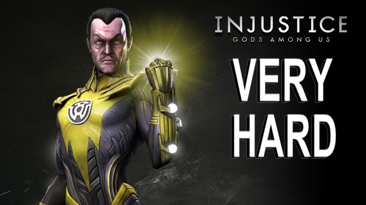 Injustice Gods Among Us - Sinestro Classic Battles (VERY HARD) NO MATCHES LOST