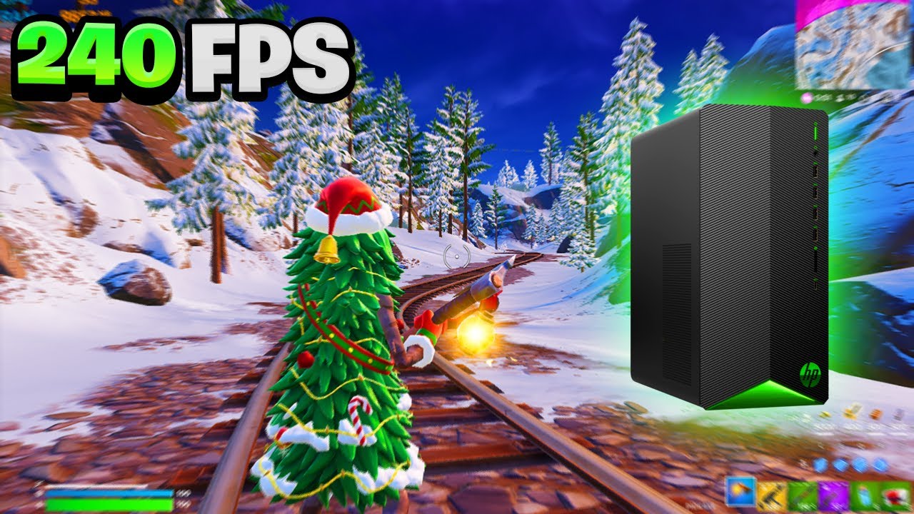 GTX 1660 SUPER / i5 10400F Fortnite Chapter 5 Solo Gameplay Performance Mode (240 FPS)