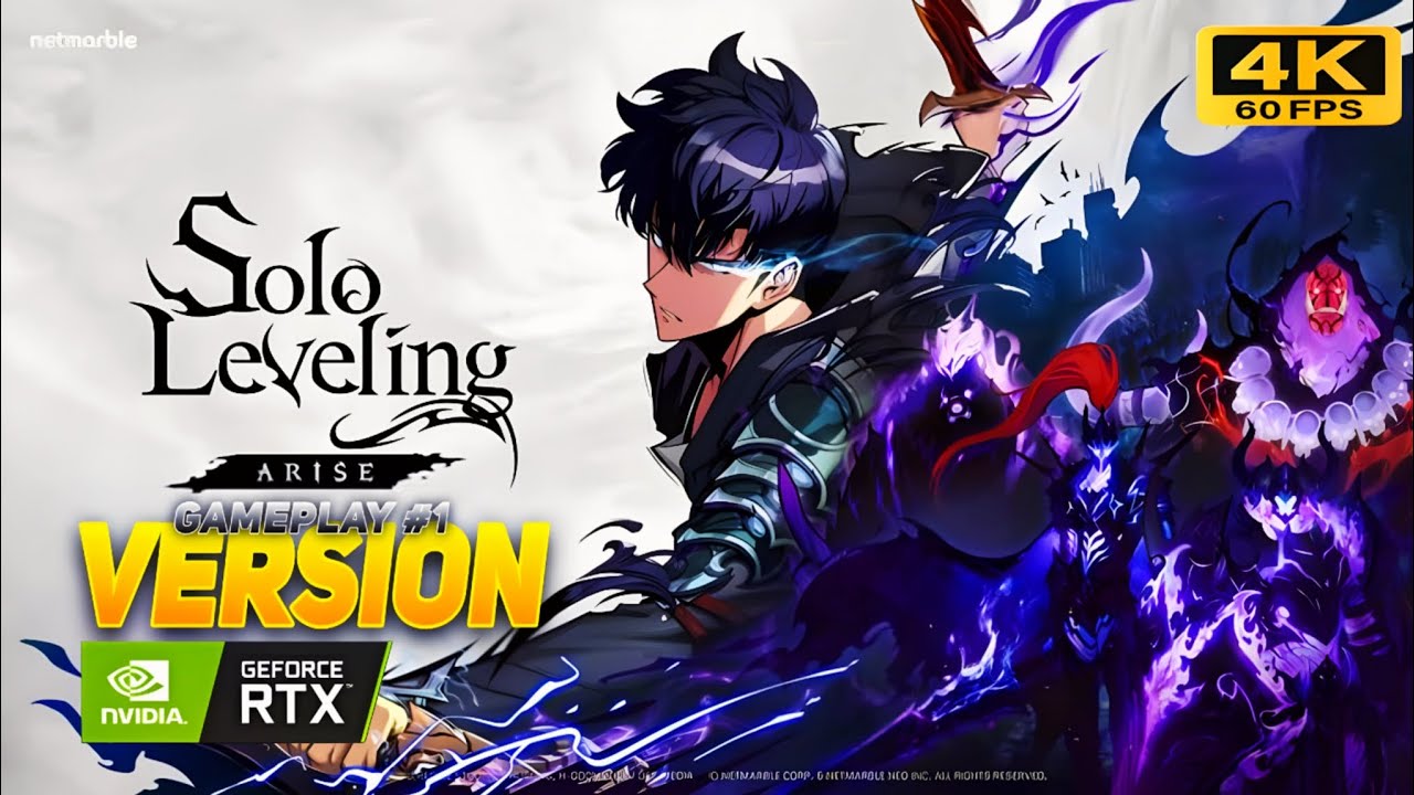 Sung Jinwoo Solo Leveling:Arise Gameplay Walkthrough Part 1 (Android, iOS)