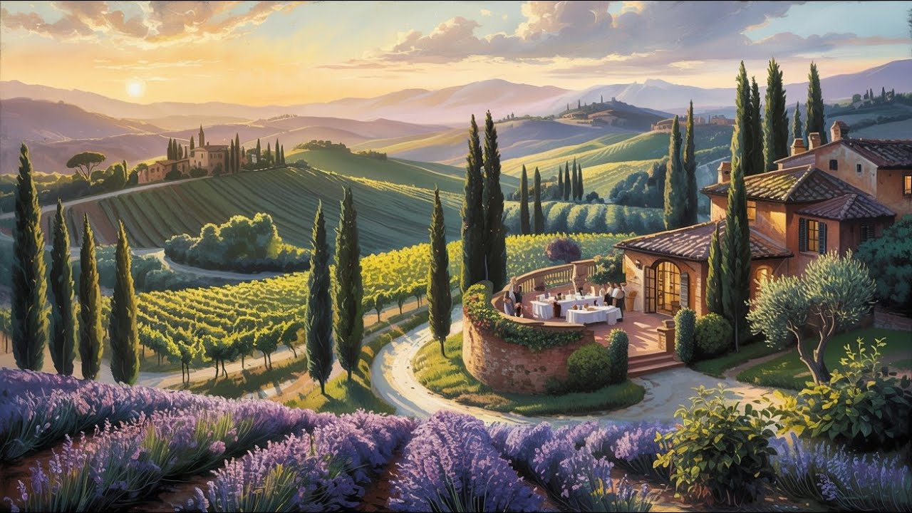 Aria di Toscana 🍇🎶 | Dramatic Italian Cinematic Ballad
