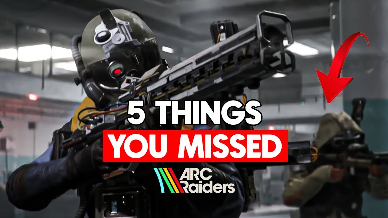 5 Things You Missed in the ARC Raiders Launch Trailer
