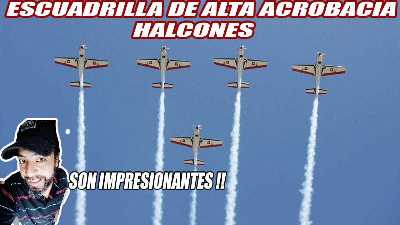 MEXICANO REACCIONA a Escuadrilla de Alta Acrobacia Halcones de la Fuerza Aérea de CHILE