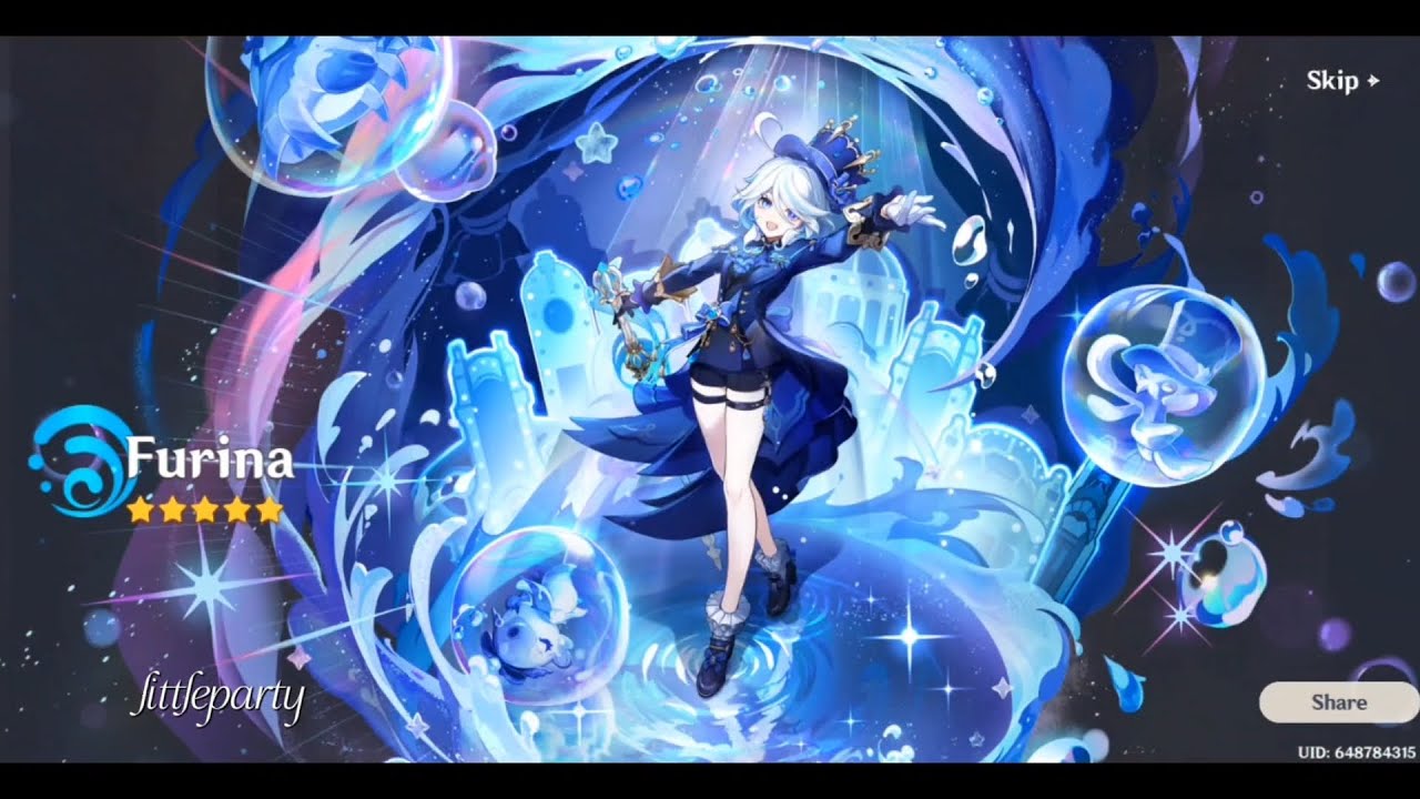 I got Furina with only 10 pulls, you should try this method too! omg (Mobile Genshin Impact)