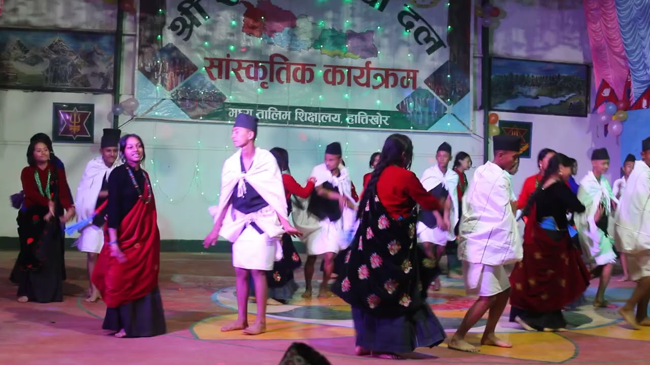 Shree Janabikash Secondary School Lamjung NCC dance 49th Junior Batch 2080