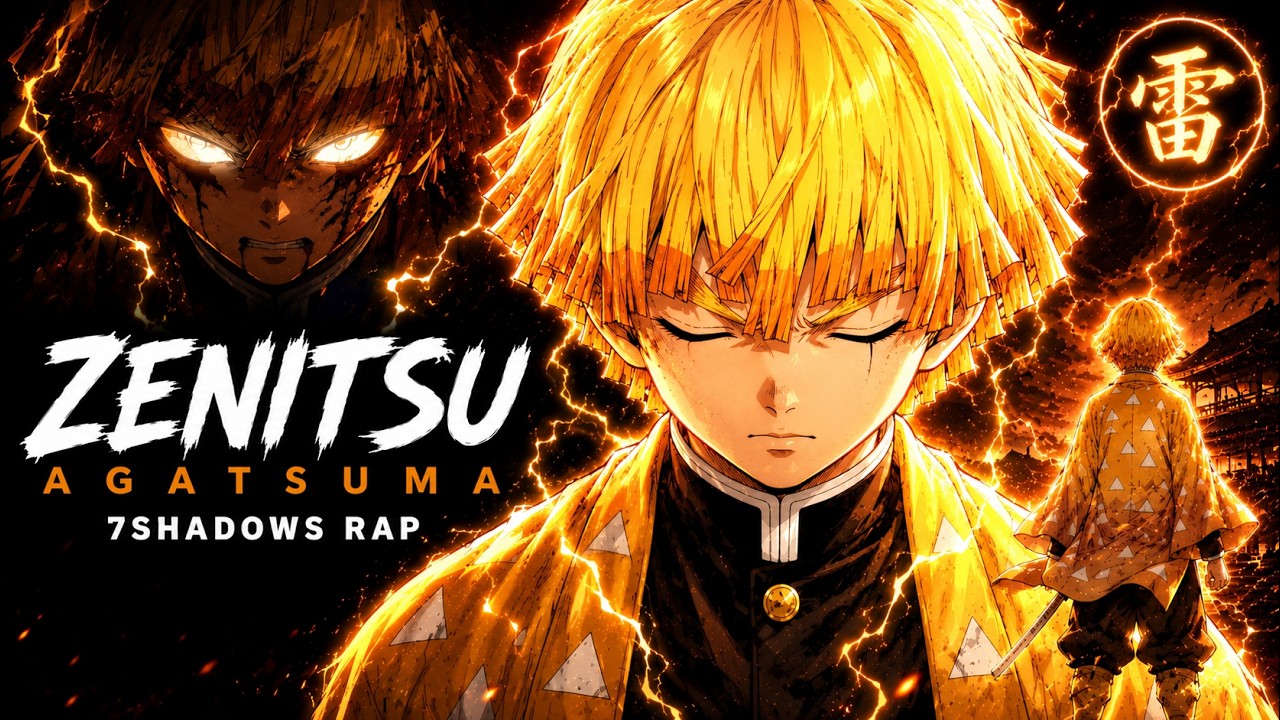 Zenitsu Rap (Demon Slayer) - Lightning ’til The End | 7SHADOWS