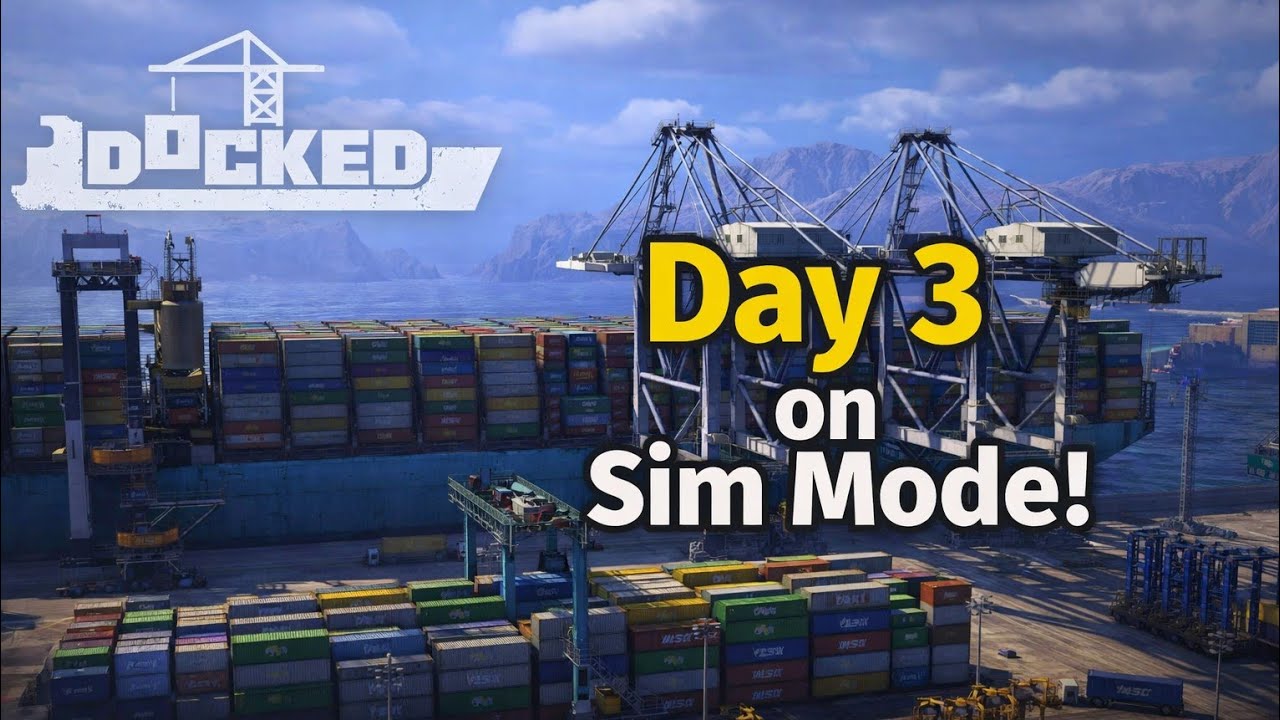 Docked on PS5 Pro in Simulation Mode - Day 3