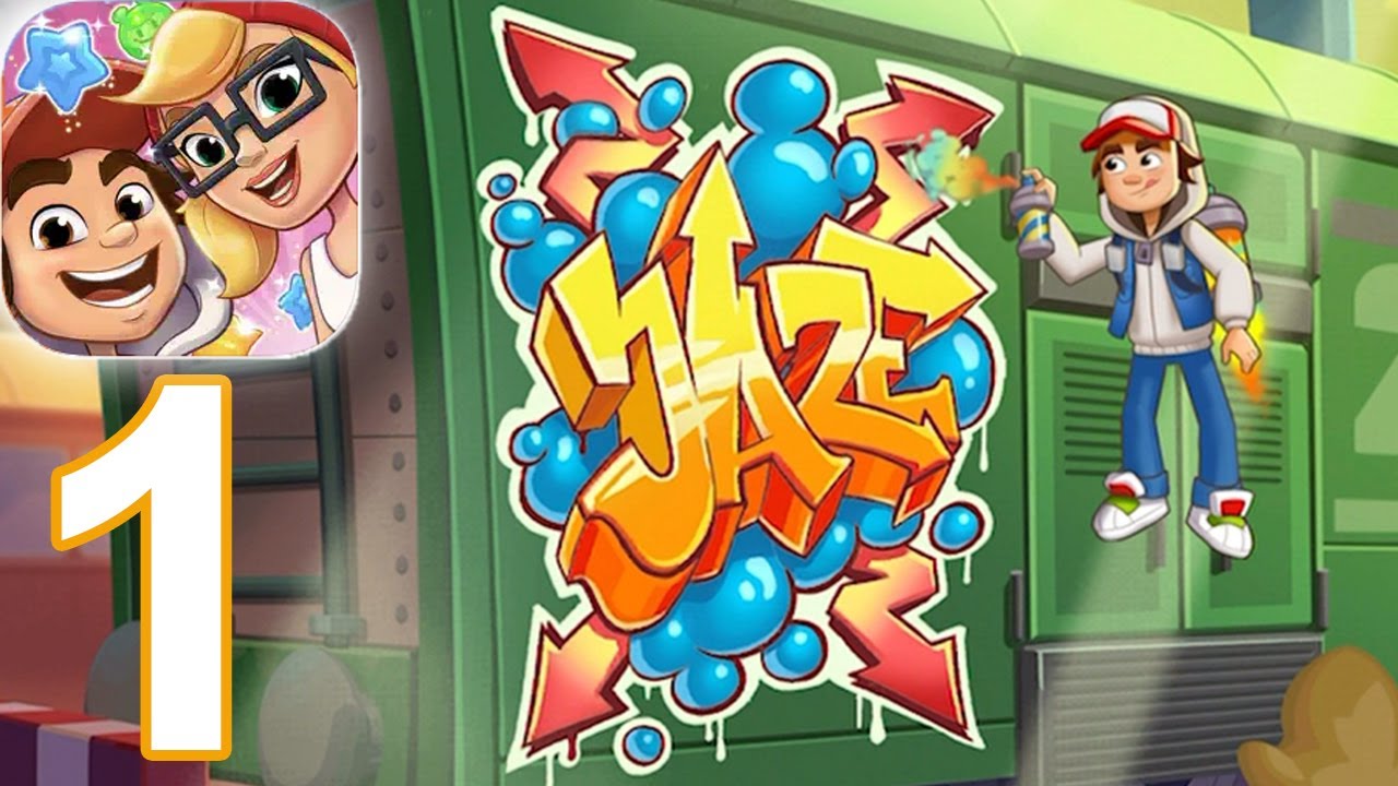 Subway Surfers Match Gameplay Walkthrough Part 1 (iOS Android)