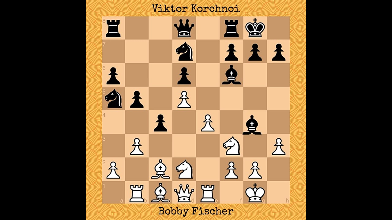 Bobby Fischer vs Viktor Korchnoi, 1962 #chess