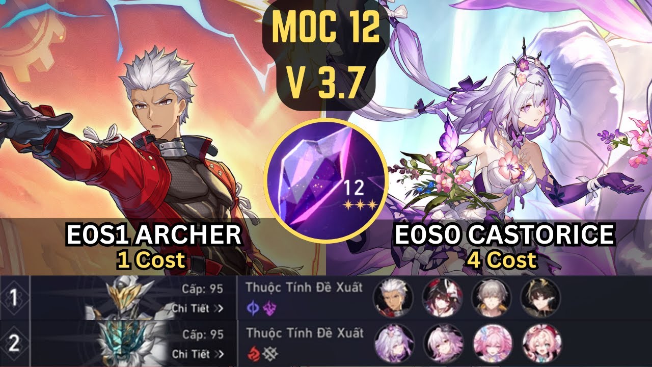 Archer & Castorice - Anh daden Ních Ga là Bố của Sam | MOC 12 | 3 Stars | V3.7 | HSR