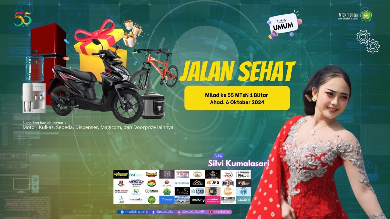 Jalan Sehat Dalam Rangka MIladiyah 55