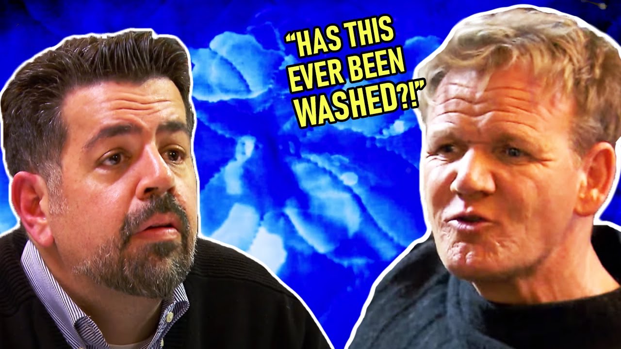 Gordon Finds Mysterious Stains on Bed.... | Hotel Hell | Filth