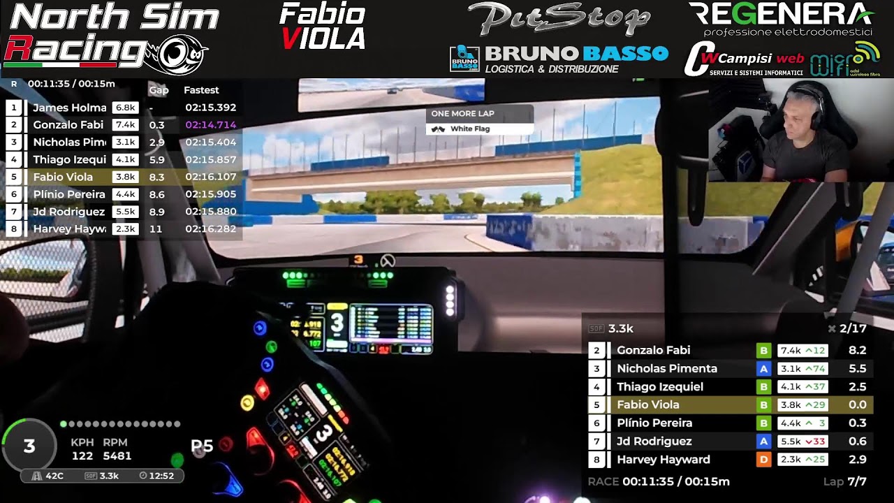 TCR Virtual Challenge S2 W1 2025 iRacing Sebring #rain #live°
