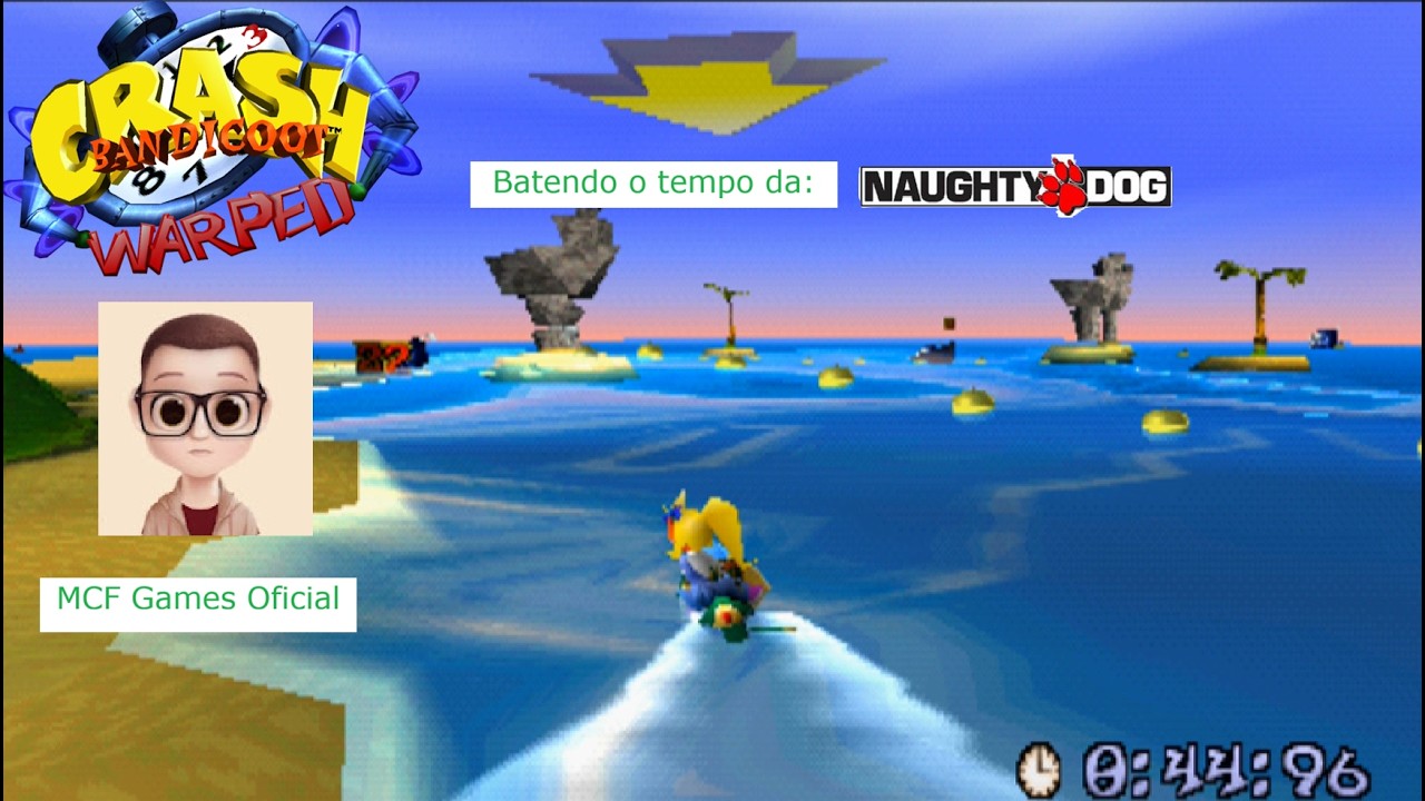 (DESAFIO)-Crash Bandicoot 3-Batendo o tempo dos desenvolvedores numa fase-Tell No Tales-1:01:06