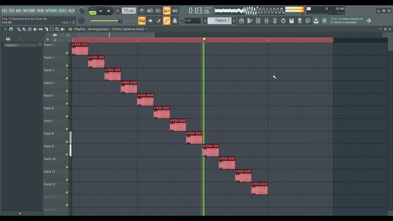 Free Rainbow Kick by K3nto (Hardstyle Colour Kick)