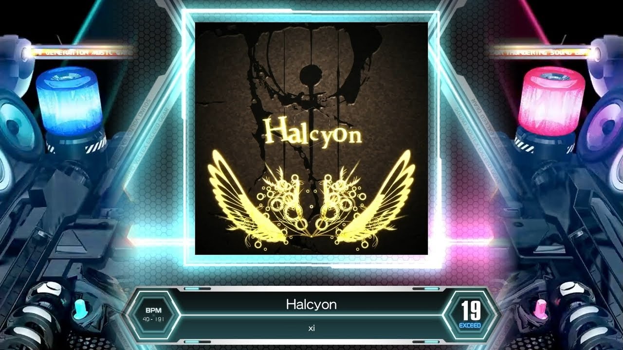 [SDVX] Halcyon [XCD 19] (譜面確認)