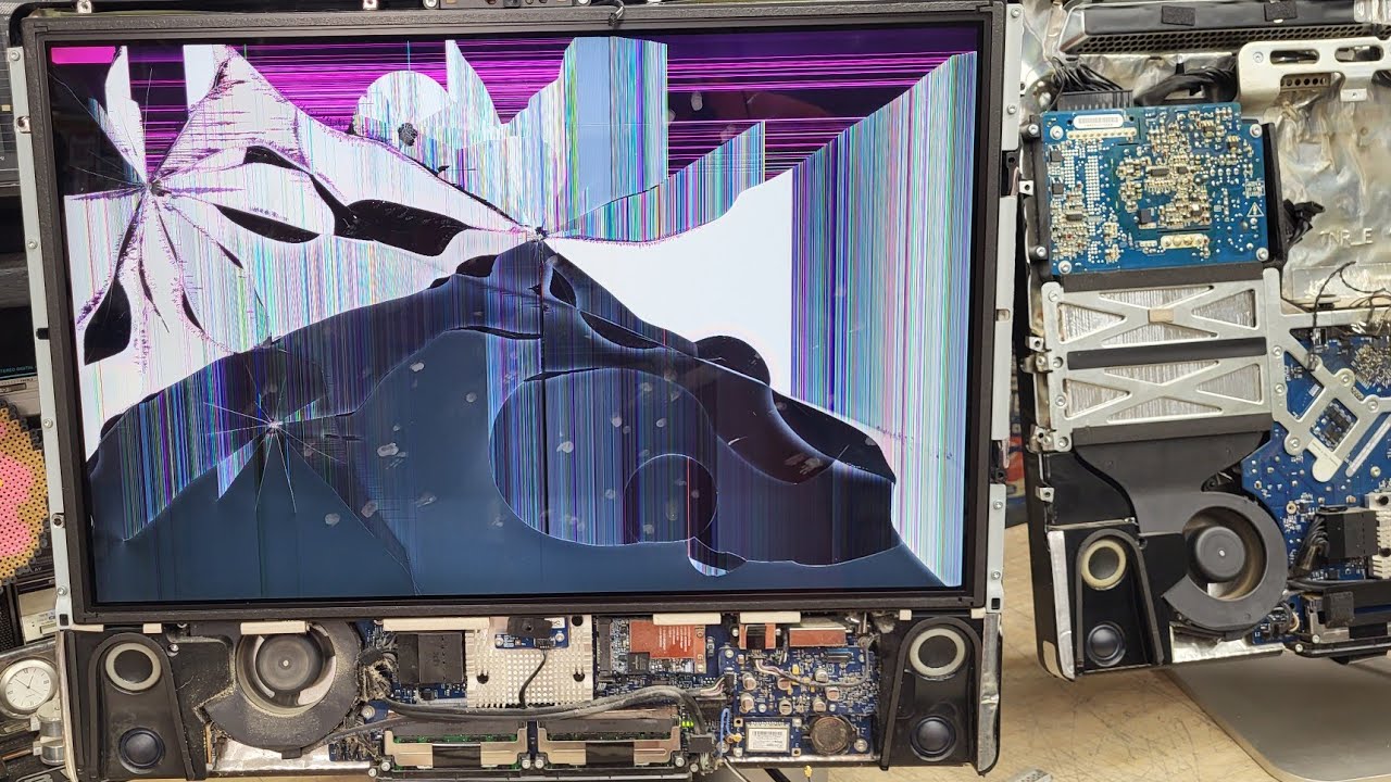 Утилизация двух iMac A1224