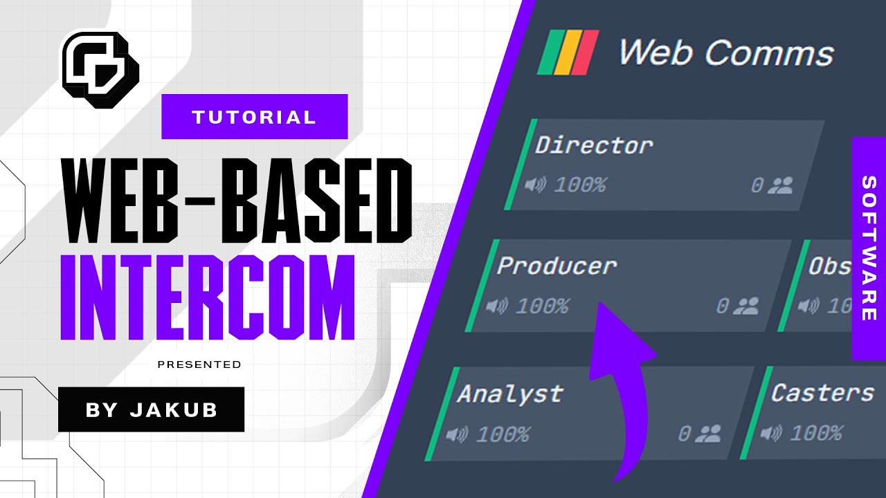 Web Based Intercom Panel │ WebComms Tutorial