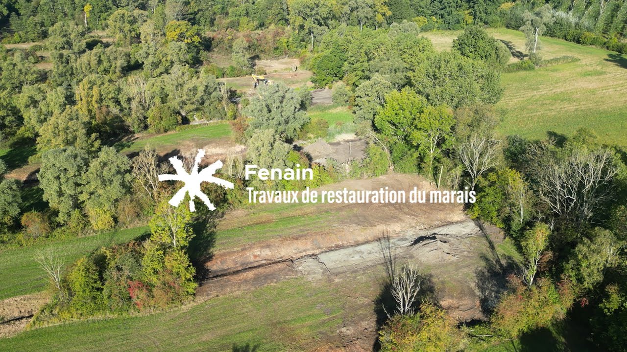 Fin de travaux au Marais de Fenain