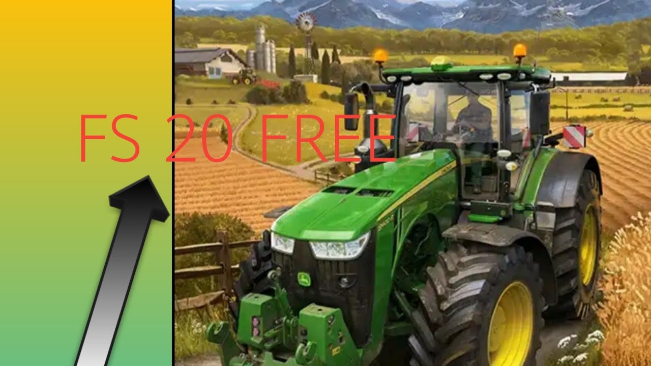 Farming simulator 20 for free #FS20 #FS20FORFREE