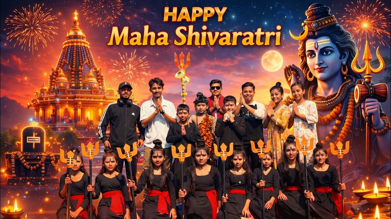 Happy Maha Shivaratri 2082🔱 | Divine Dance Tribute | Kohalpur Bageshwari Family