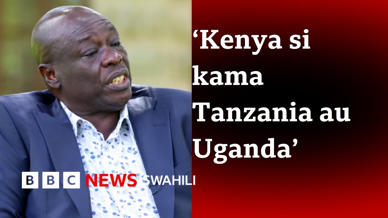 Rigathi Gachagua anasema marais wa Afrika Mashariki wanaambukizana tabia mbaya!