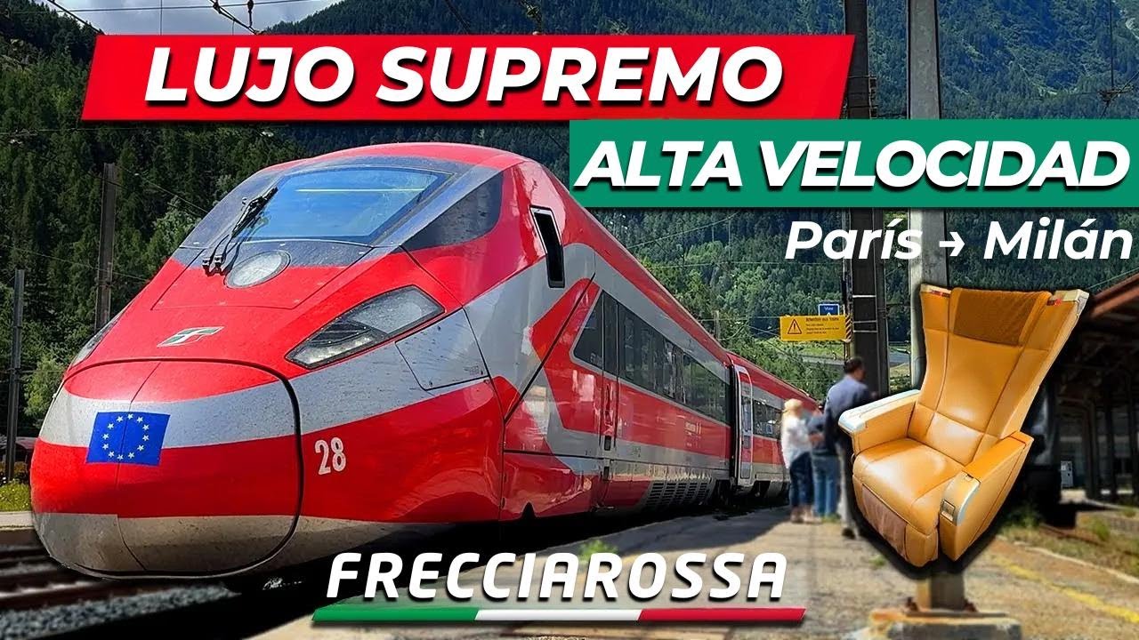 &iquest;El tren de lujo m&aacute;s impresionante de Europa? De Par&iacute;s a Mil&aacute;n a toda velocidad