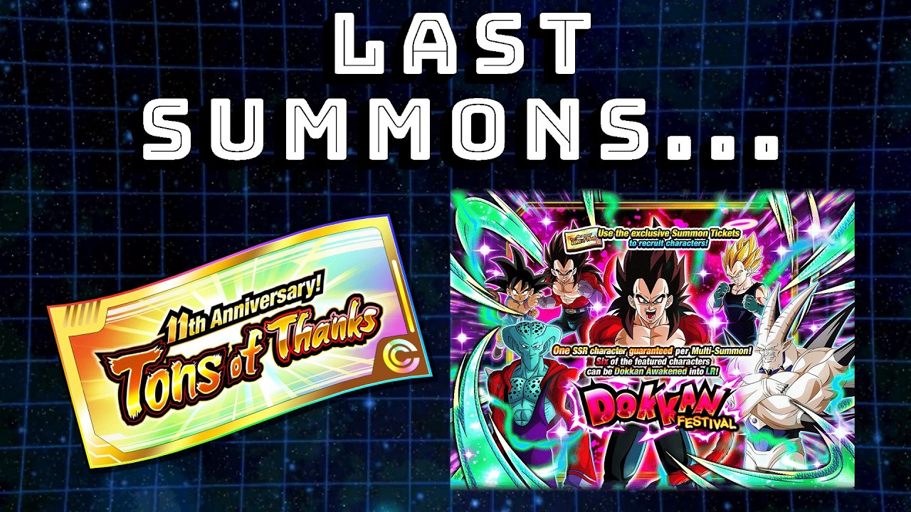 SSJ4 Vegeta (GT) + SSJ4 Goku (GT) (Summons Part #6) | Dragon Ball Z Dokkan Battle