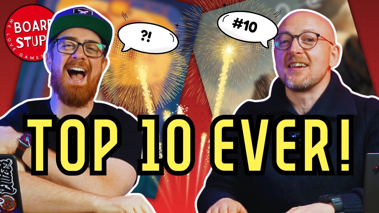 Top 40 Board Games of All Time 2026 Part 4: The Top Ten!