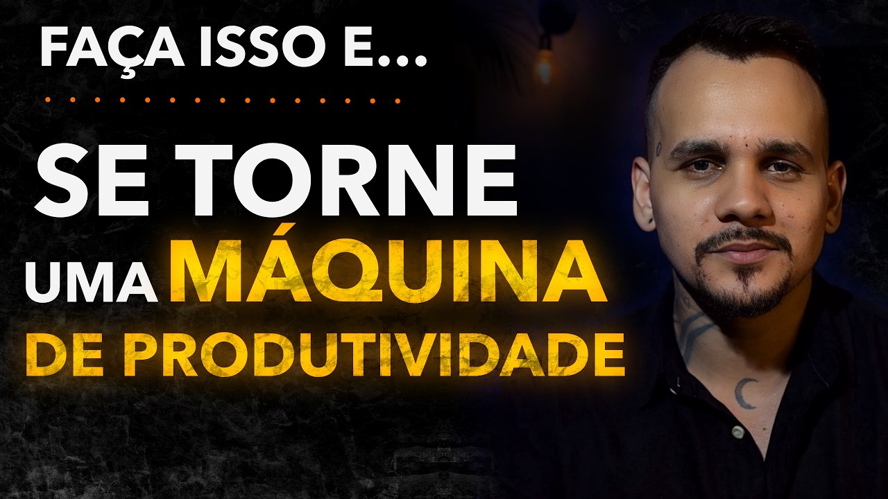 COMO SER REALMENTE PRODUTIVO EM 2026 - O vídeo que você PRECISA assistir!