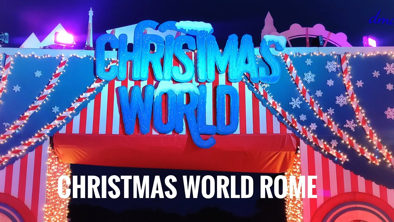 I EXPLORE the Magical CHRISTMAS WORLD of Villa Borghese Roma Italy