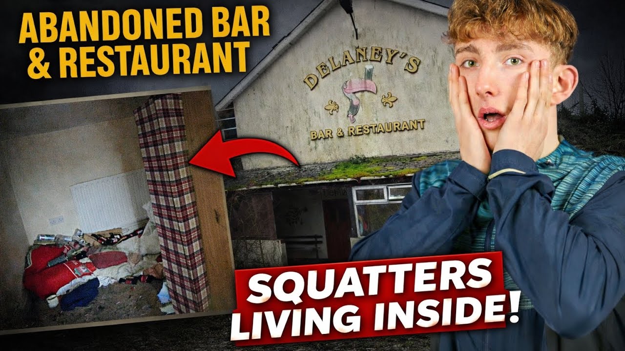 Someone Was Living Inside This Abandoned Pub | Abandoned Pub & Restaurant 
