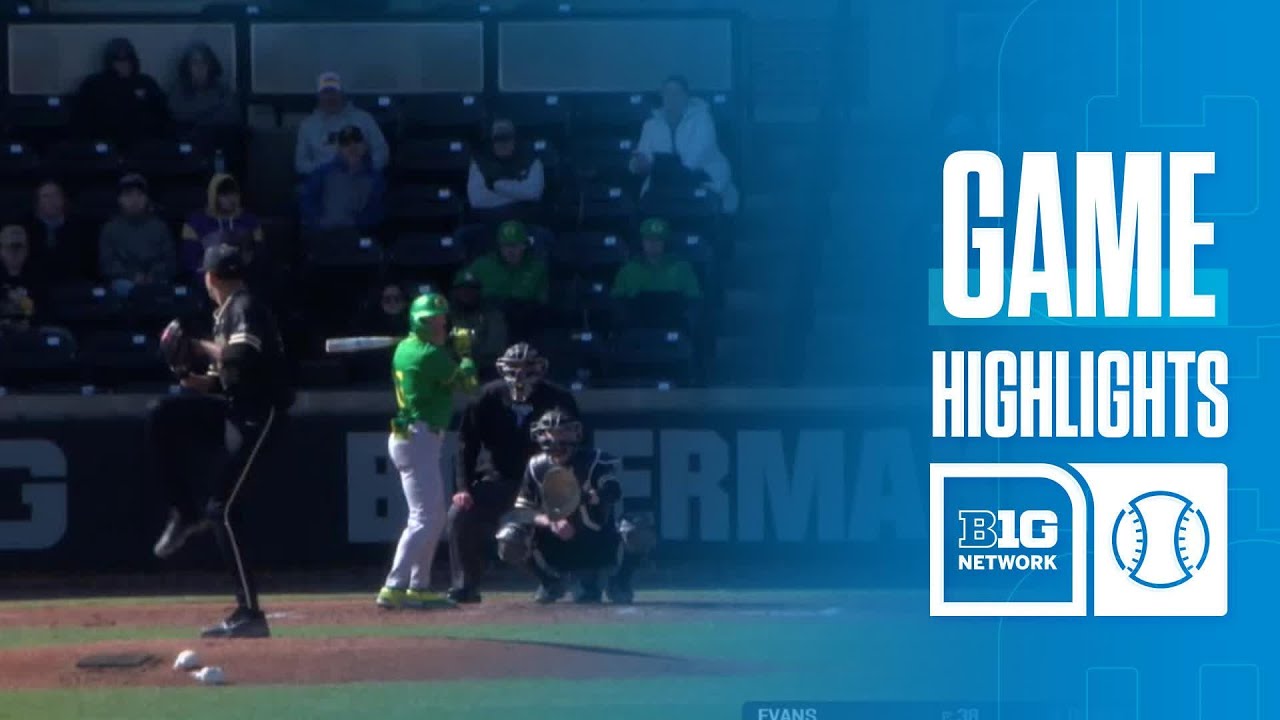 Oregon at Purdue | HIGHLIGHTS | Big Ten Baseball | 03/08/2026