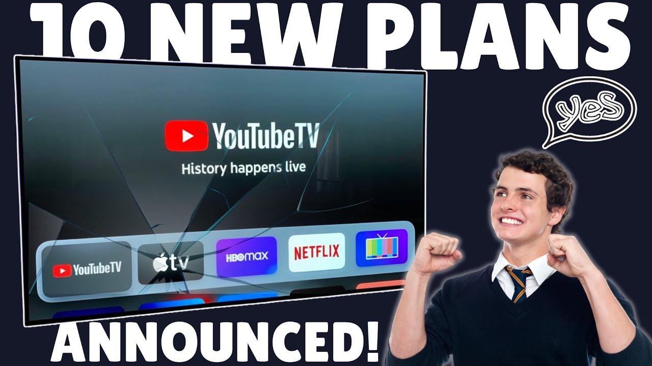 YouTube TV Just Announced 10+ New Plans — Here’s How They’ll Save You Money