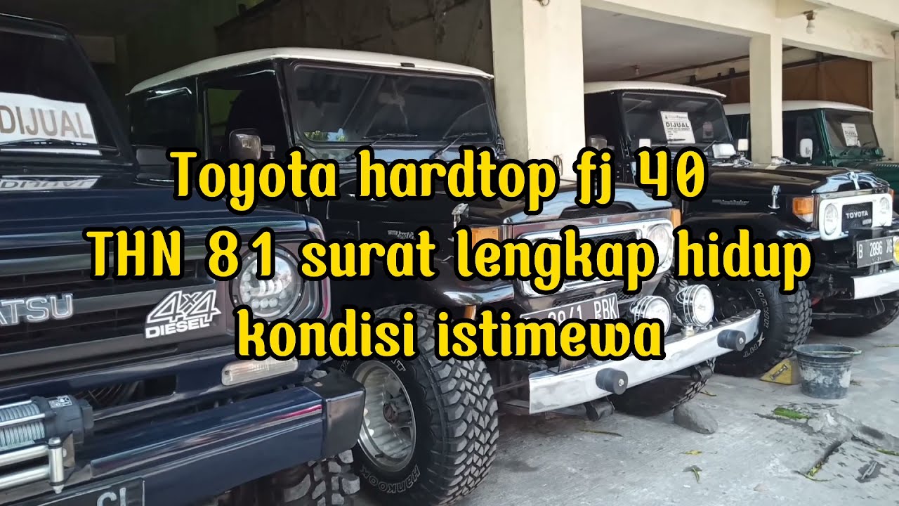 di jual #toyota hardtop fj 40 thn 81 kondisi istimewa