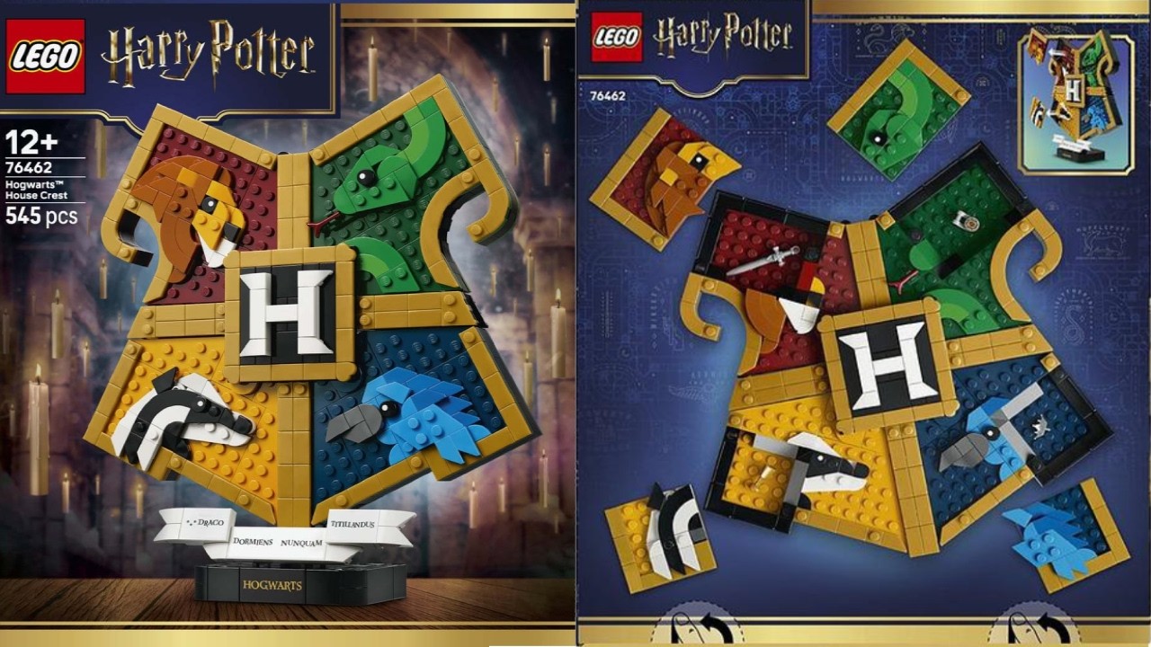 LEGO Instructions - Harry Potter - 76462 - Hogwarts House Crest - Miscellaneous (All Books)