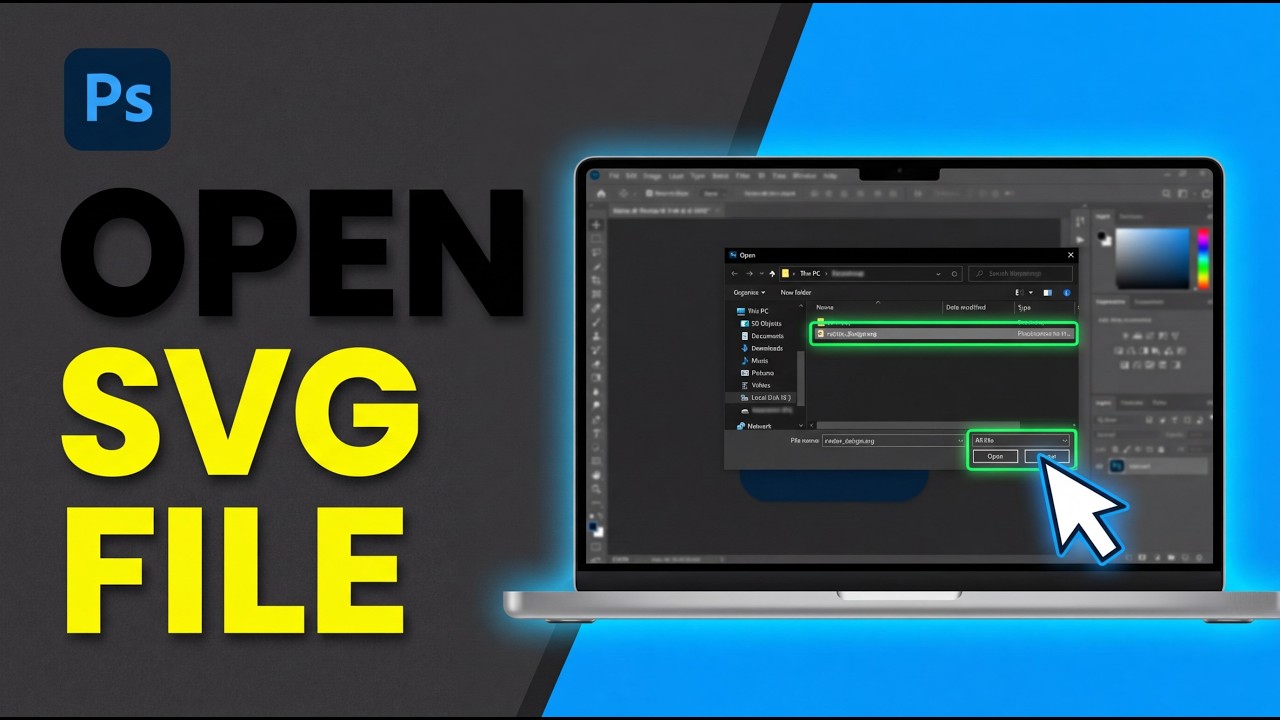 How to Open SVG File in Photoshop 2026 (Simple Guide)