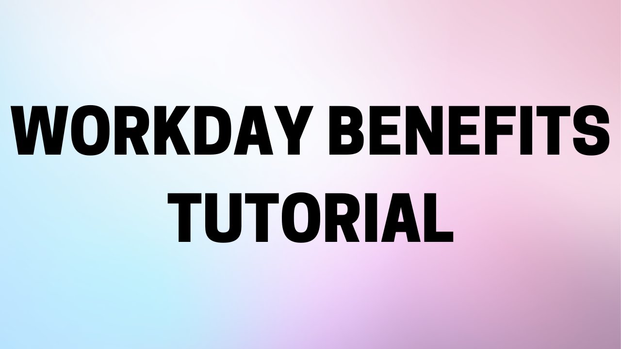 Workday Benefits Recruiting | Workday Benefits Certification | Workday Benefits Tutorial | Workday