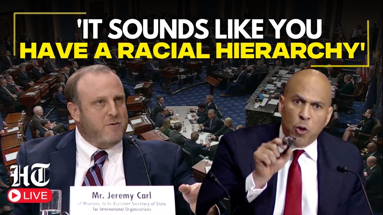 Live | Cory Booker Shows Absolutely No Mercy To Jeremy Carl | Trump Latest News | US House