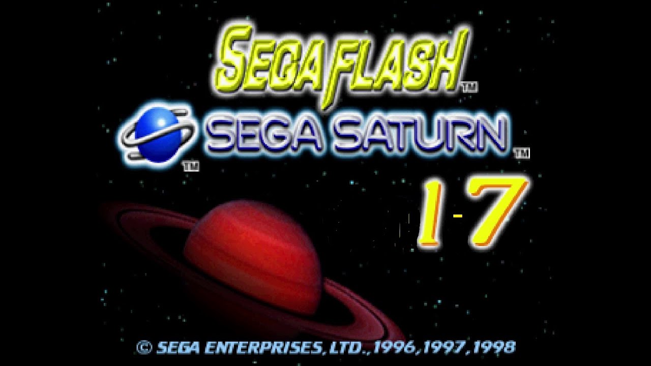 The Sega Flash series Vol 1 - 7 [Sega Saturn - SEGA]. (1997 - 98).