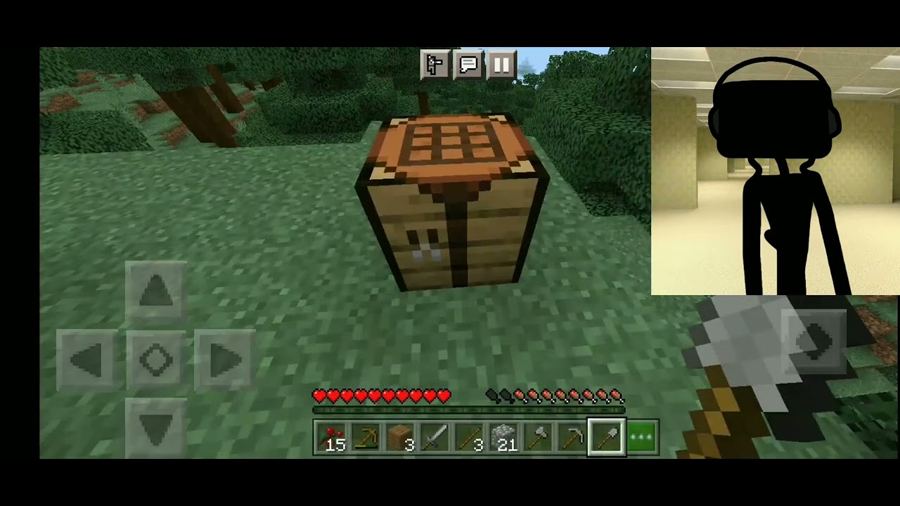 The Bacteria Plays Minecraft (Backrooms creature)