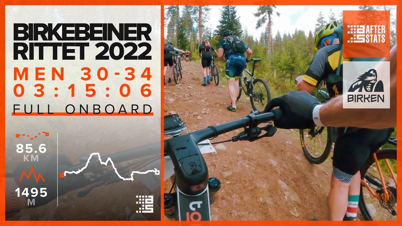 Birkebeinerrittet 2022 - 86km Full Onboard 2022 08 27