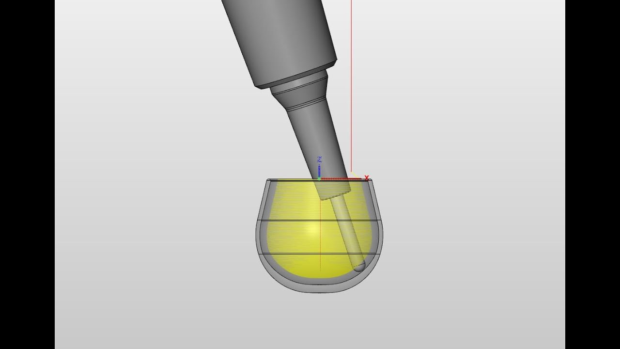 hyperMILL 5axis Rework(CUP)