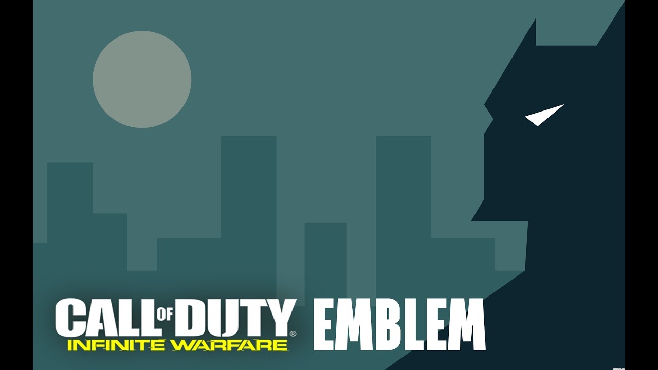 COD Batman Emblem Tutorial