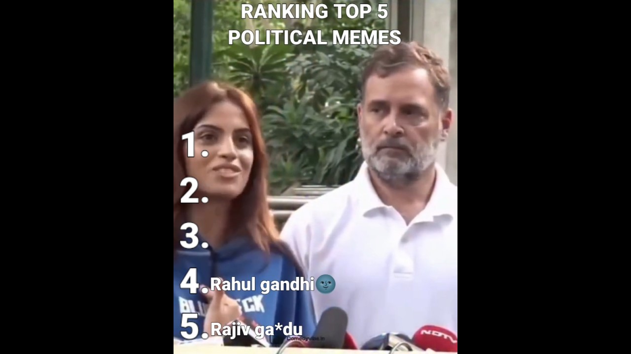 Ranking Top 5 Political Memes #funny #ranking
