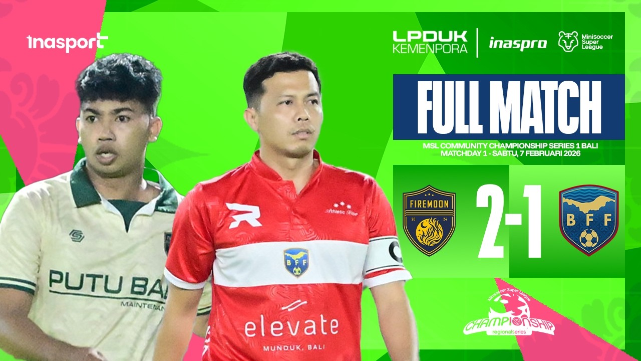 FIREMOON A VS BFF | MINI SOCCER LEAGUE BALI 2026 | MATCHDAY 1