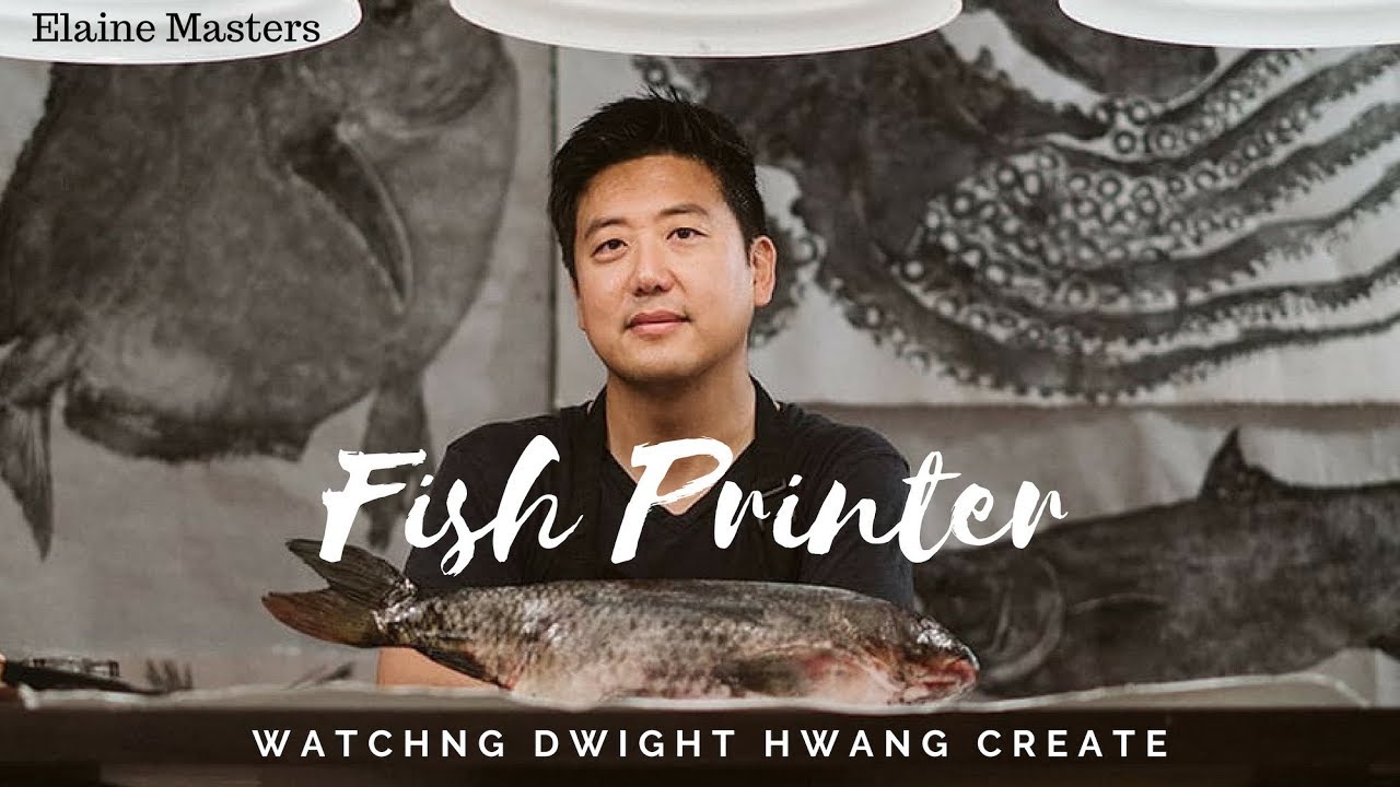 Gyotaku - The Japanese fish print art of Dwight Hwang