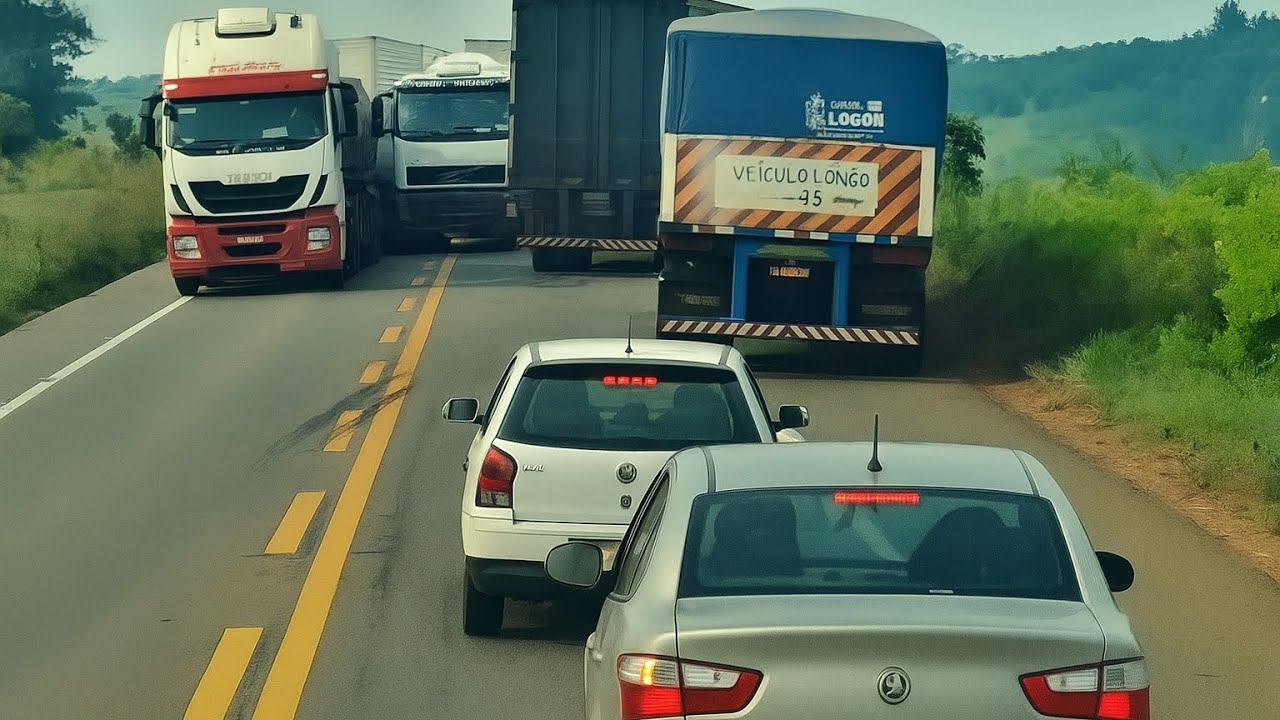 Vida de caminhoneiro 😱